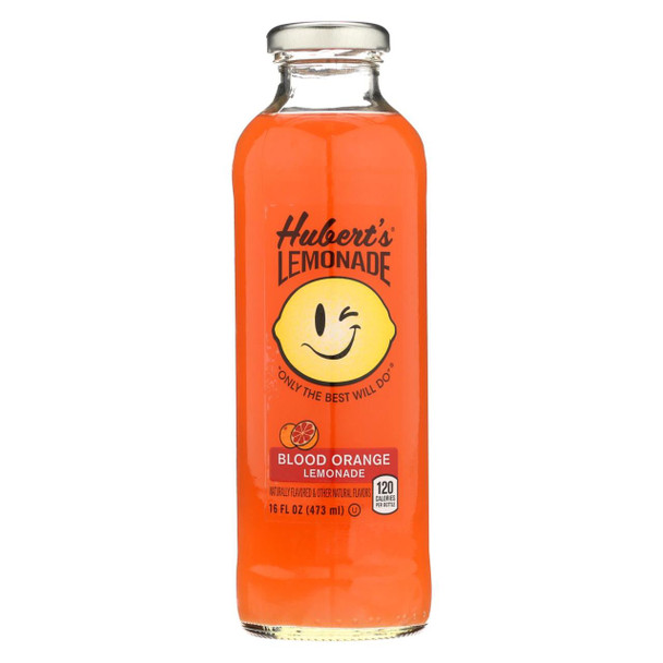 Hubert's Lemonade - Blood Orange - Case of 12 - 16 fl oz
