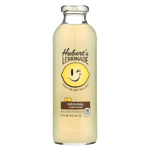 Hubert's Lemonade - Original - Case of 12 - 16 fl oz