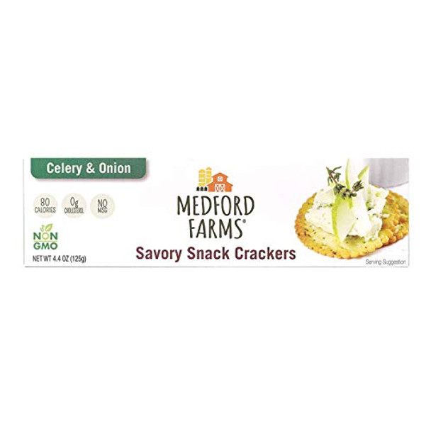 Medford Farms Cracker - Celery - Case of 12 - 4.4 oz