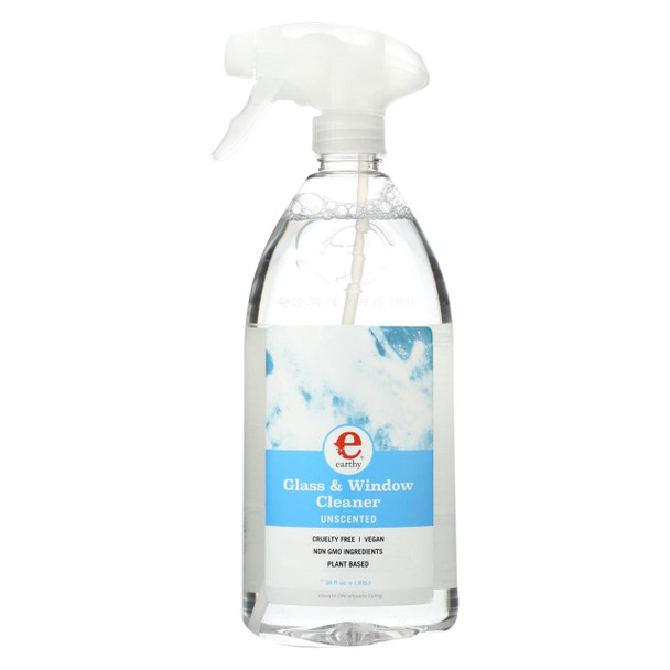 Earthy Glass & Window Cleaner - Natural - Case of 6 - 28 fl oz