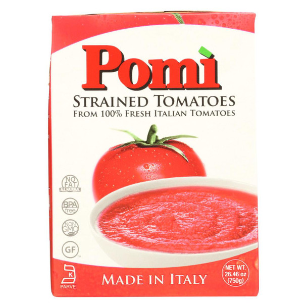 Pomi Tomatoes Tomatoes - Strained - 26.46 oz