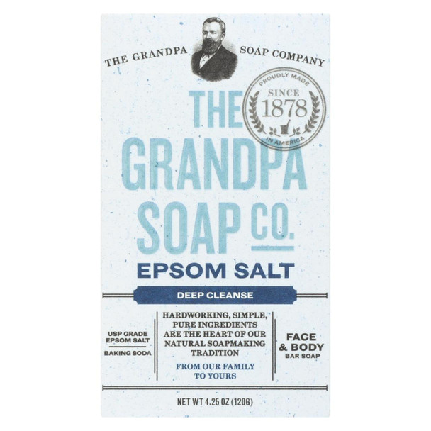 Grandpa Soap Bar Soap - Epsom Salt - 4.25 oz