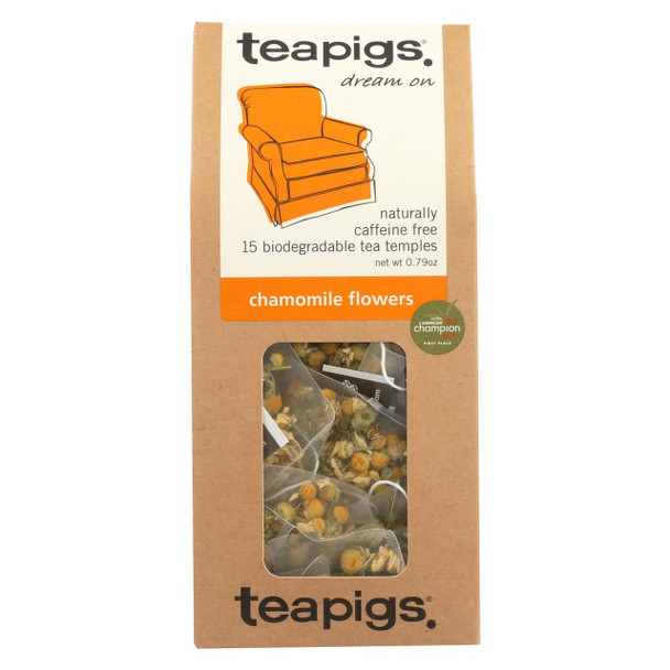 Teapigs Tea - Chamomile Flowers - Case of 6 - 15 count