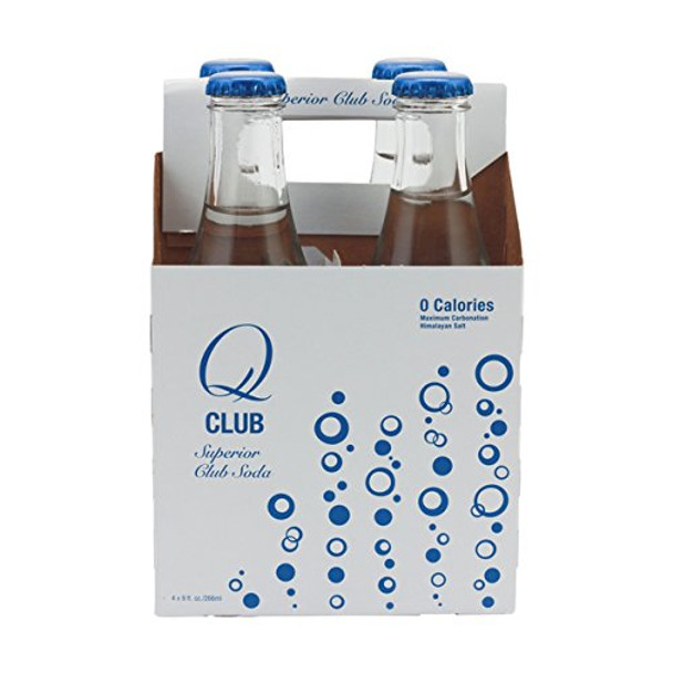 Q Drinks - Club Soda - Case of 6 - 6.7 oz.