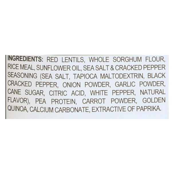 Boulder Canyon Natural Foods Crisps - Sea Salt and Cracked Pepper - Case of 12 - 5.5 oz. Boulder Canyon Natural Foods Crisps - Sea Salt and Cracked Pepper - Case of 12 - 5.5 oz.