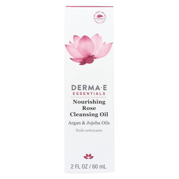 Derma E - Nourishing Cleanser Oil - Rose - 2 fl oz.