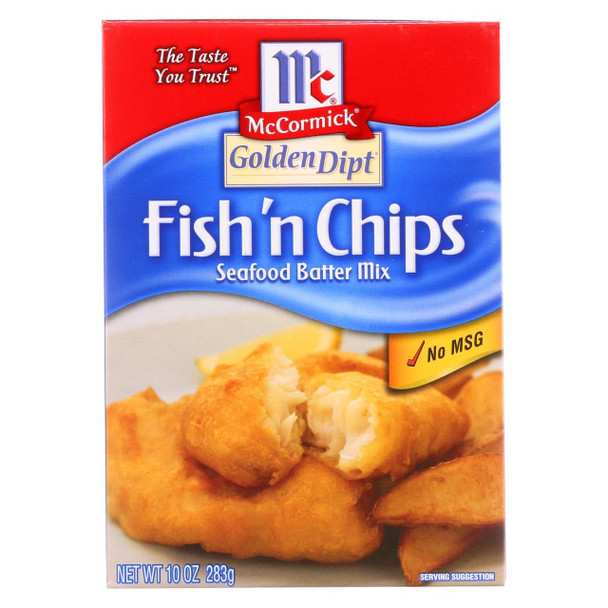 Golden Dipt - Breading - Fish n' Chips - Case of 8 - 10 oz.