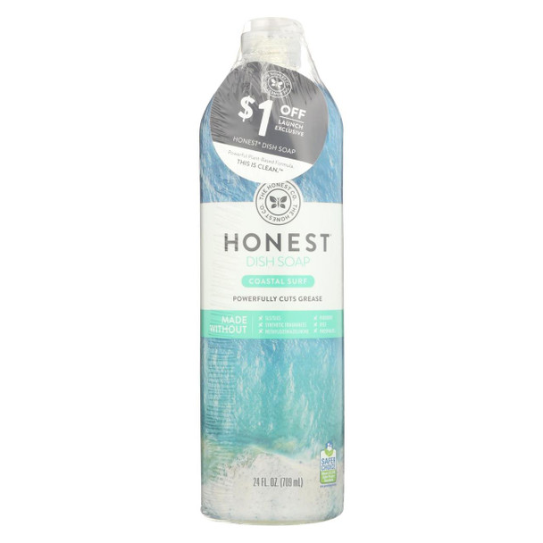 The Honest Company Dish Soap - Coastal Surf - 24 fl oz