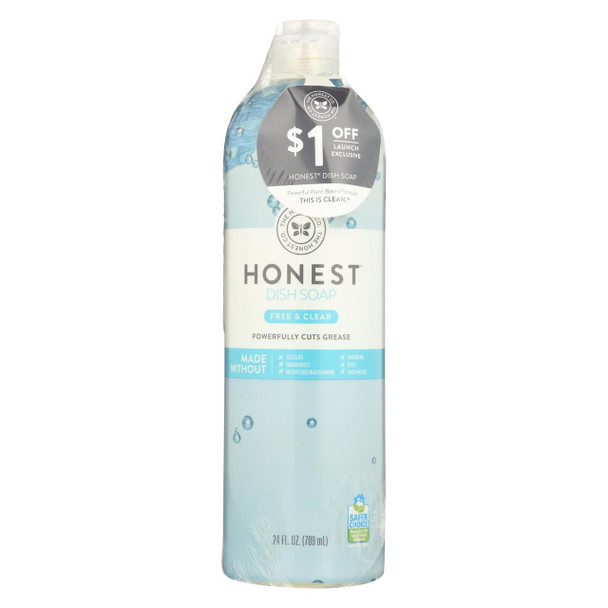 The Honest Company Dish Soap - Free and Clear - 24 fl oz