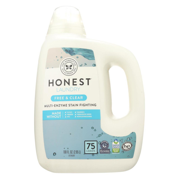 The Honest Company Laundry Detergent - Free & Clear - 100 oz