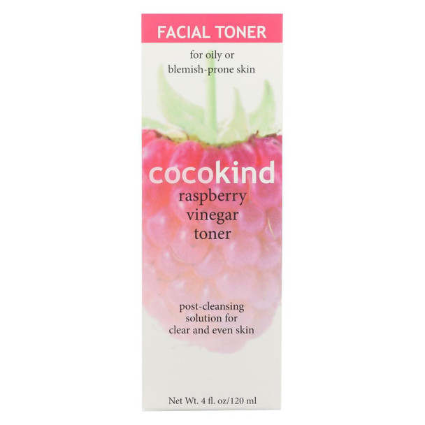 Cocokind - Toner Facial Vinegar Rasp - EA of 1-4 OZ