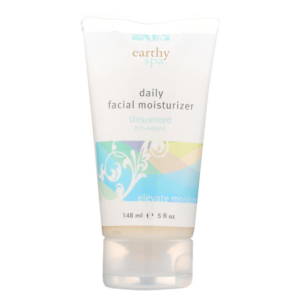 Earthy Spa Moisturizer - Organic - Daily Facial - Unscented - 5 fl oz