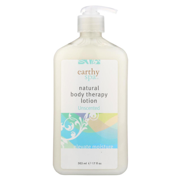 Earthy Spa Lotion - Body Therapy - Natural - Unscented - 18.5 fl oz