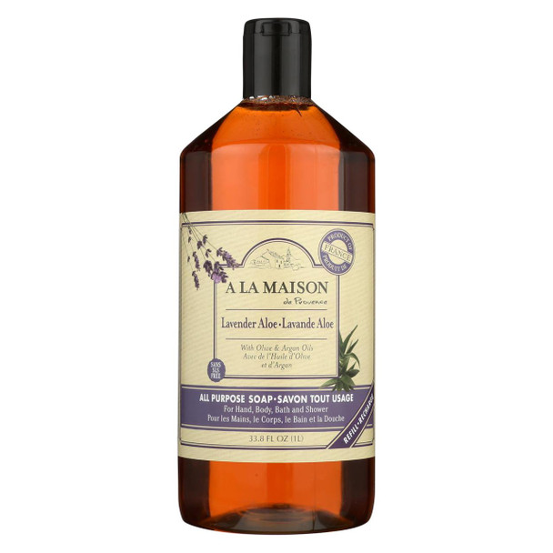 A La Maison - Liquid Hand Soap - Lavender Aloe - 33.8 fl oz.