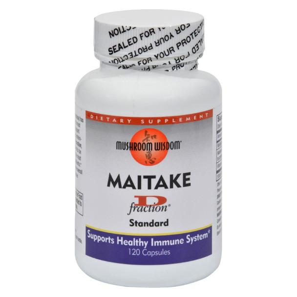 Mushroom Wisdom Maitake D-fraction - 120 Capsules