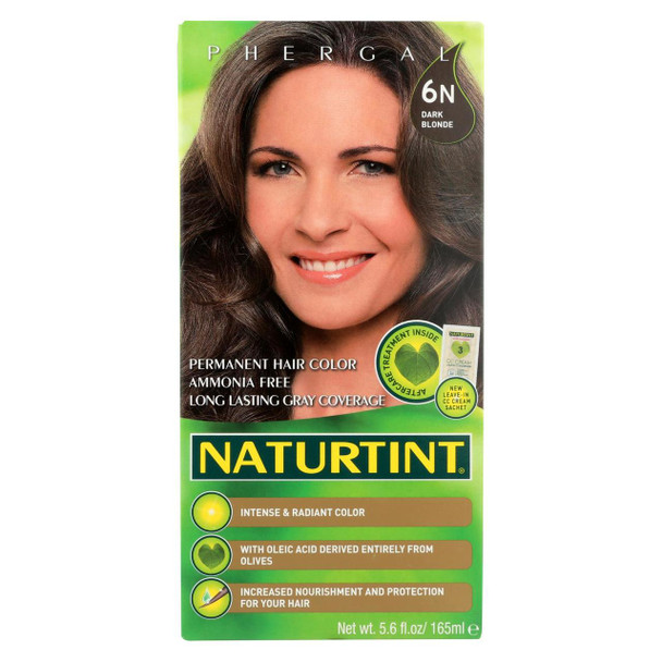 Naturtint Hair Color - Permanent - 6N - Dark Blonde - 5.28 oz