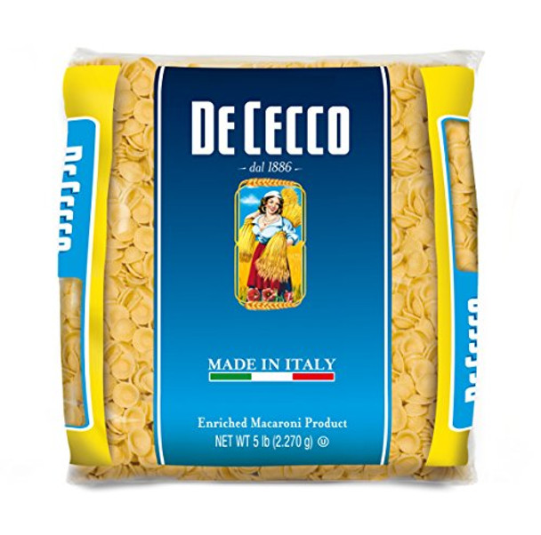 De Cecco Pasta - Orecchiette Pasta - Case of 4 - 5 lb.