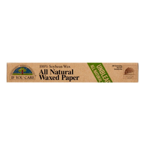 If You Care Wax Paper - Unbleached - Shipper - Case of 42 - 75 SQ FT