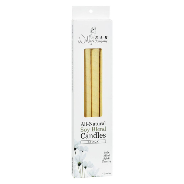 Wally's Ear Candles Plain Paraffin - 4 Candles Wally's Ear Candles Plain Paraffin - 4 Candles