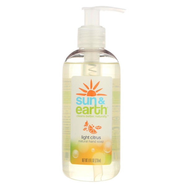 Sun and Earth Natural Liquid Hand Soap - 8 fl oz