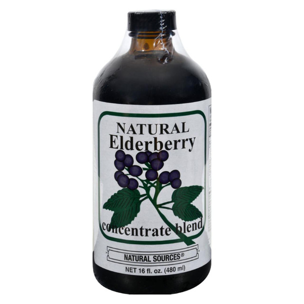 Natural Sources Elderberry Concentrate - 16 fl oz