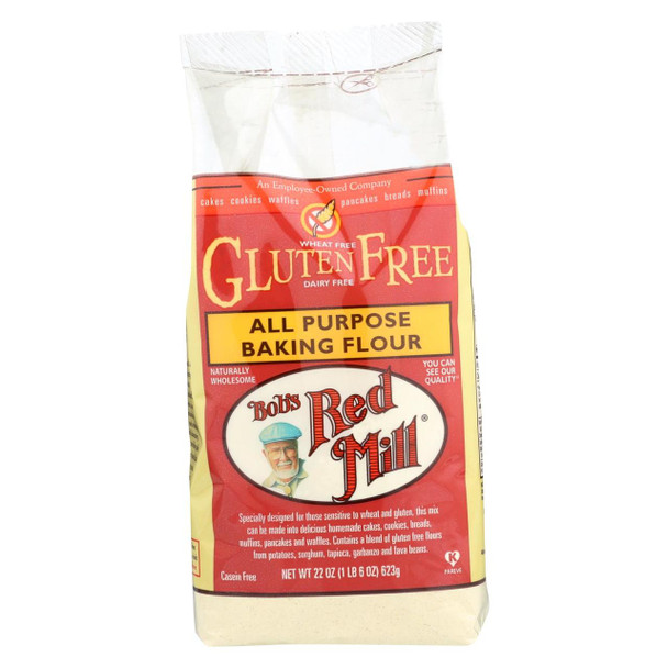 Bob's Red Mill Gluten Free All Purpose Baking Flour - 22 oz - Case of 4