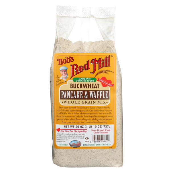 Bob's Red Mill - Buckwheat Pancake and Waffle Mix - 26 oz - Case of 4