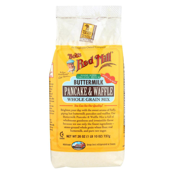 Bob's Red Mill - Buttermilk Pancake and Waffle Mix - 26 oz - Case of 4
