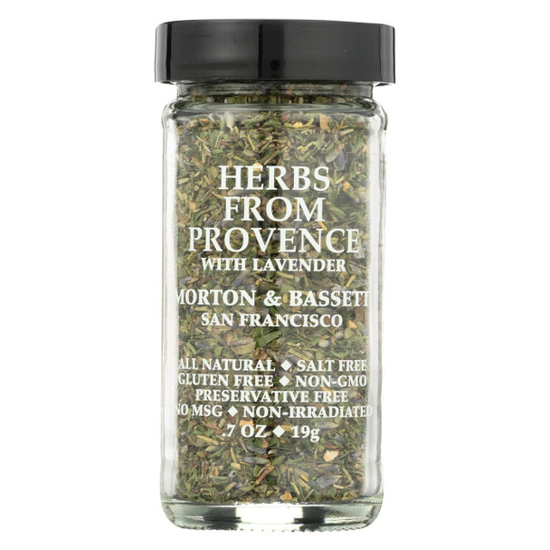 Morton and Bassett Seasoning - Herbs from Provence - .7 oz - Case of 3