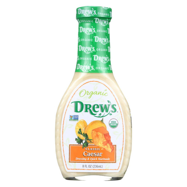 Drew's Organics - Salad Dressing - Caesar Classic - Case of 6 - 8 fl oz.