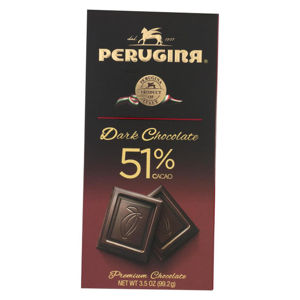 Perugina Chocolate Bar - Dark Chocolate - 3.5 oz Bars - Case of 12