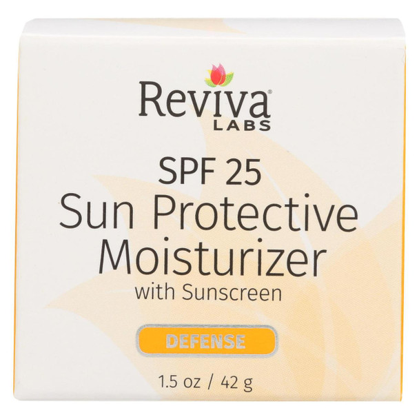 Reviva Labs - Sun Protective Moisturizer SPF 25 - 1.5 oz