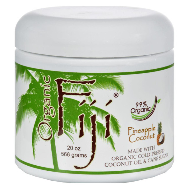 Organic Fiji Sugar Polish Pineapple Coconut - 20 oz