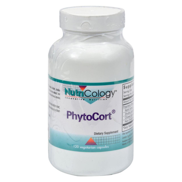 NutriCology PhytoCort - 120 Vegetarian Capsules