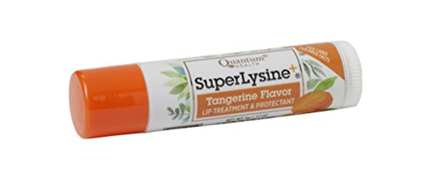 Quantum Research Lip Protectant - Super Lysine Plus Coldstick - SPF 21 - Tangerine Flavor - 1 Count - Case of 18