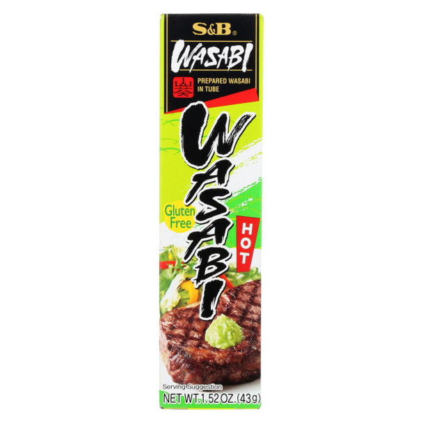 SandB Wasabi Tube - 1.52 oz - Case of 10