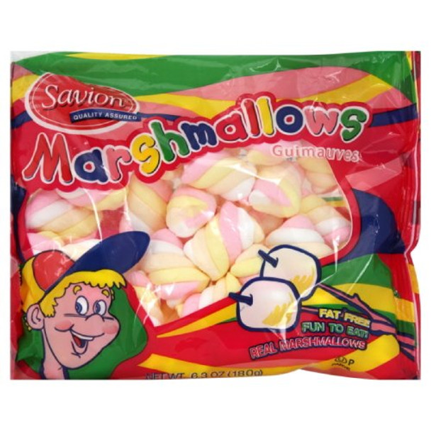 Savion Marshmallow - Twister - Passover - Case of 12 - 5 oz