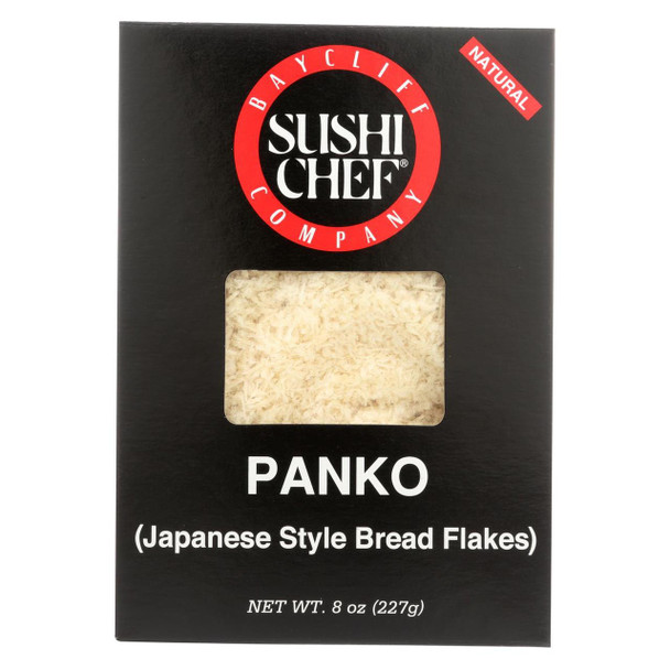 Sushi Chef Japanese Bread Flakes Panko - Case of 6 - 8 oz.