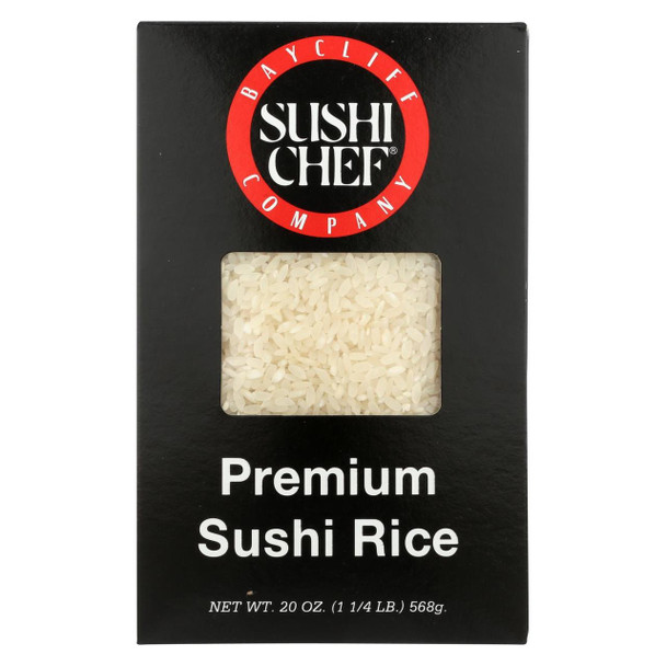 Sushi Chef Premium Sushi Rice - Case of 6 - 20 oz.