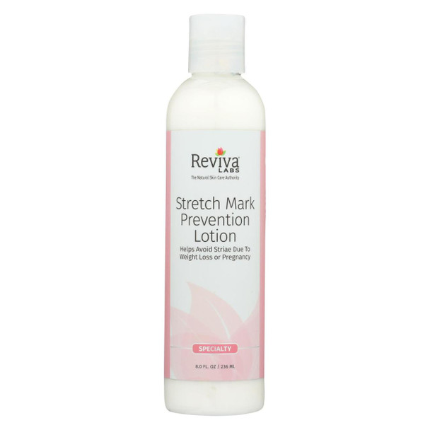 Reviva Labs Stretch Mark Prevention Lotion with Collagen And Elastin - 8 fl oz