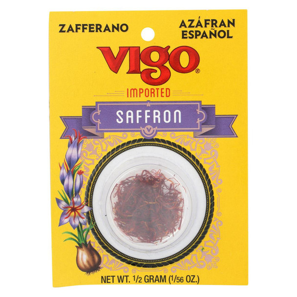 Vigo Saffron - Pure - .56 oz - Case of 12