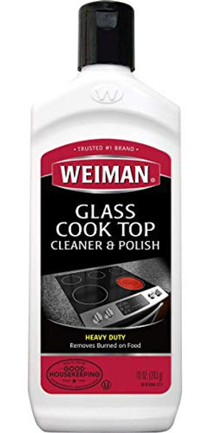 Weiman Glass Cook Top Cleaner and Polish - Case of 6 - 10 oz.