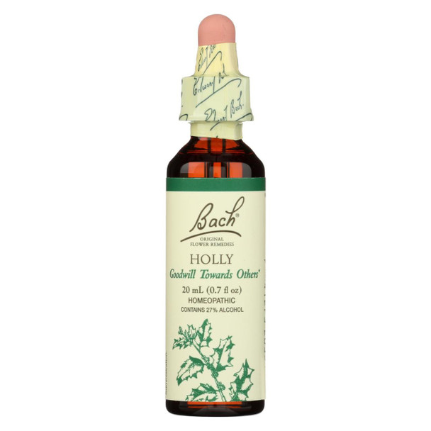 Bach Flower Remedies Essence Holly - 0.7 fl oz