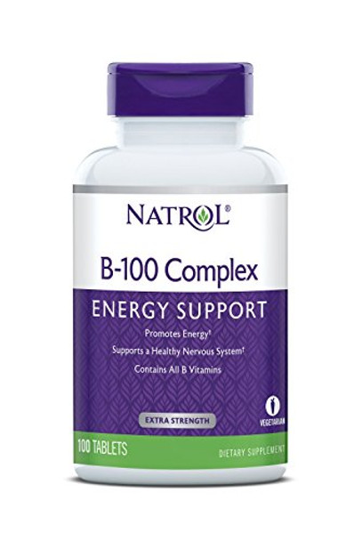 Natrol B-100 Complex - 100 Tablets