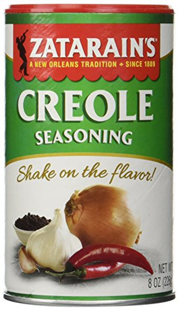 Zatarain's Seasoning - Creole - Case of 12 - 8 oz