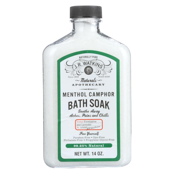 J.R. Watkins Menthol Camphor Bath Soak - 14 oz