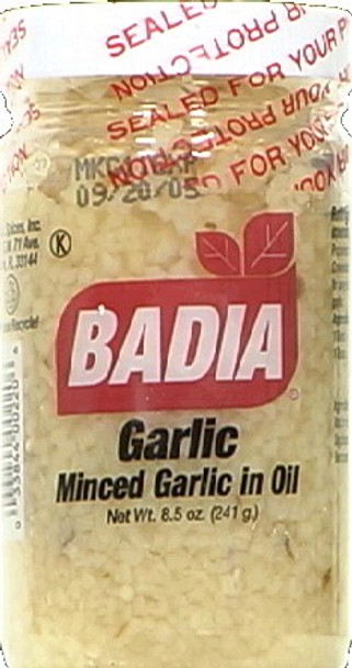 Badia Spices - Minced Garlic Oil - 8 oz.