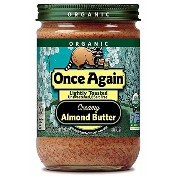 Once Again Natural Butter Smooth - Almond - Case of 35 - 1 lb.