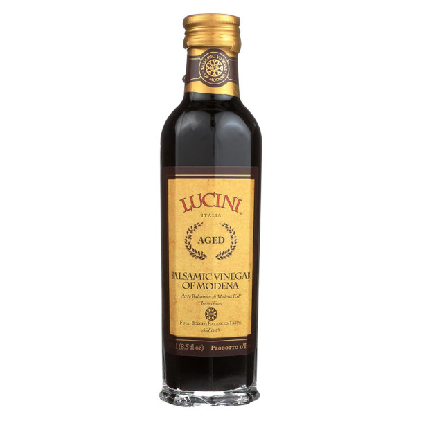 Lucini Italia Gran Riserva Balsamic Vinegar of Modena - Case of 6 - 8.5 Fl oz.