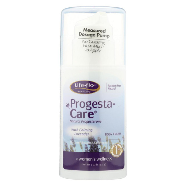 Life-Flo Progesta-Care Body Cream with Calming Lavender - 4 fl oz